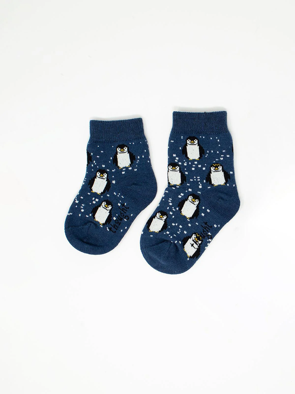 DONA PENGUIN SOCKS - BLUE - Flockneti