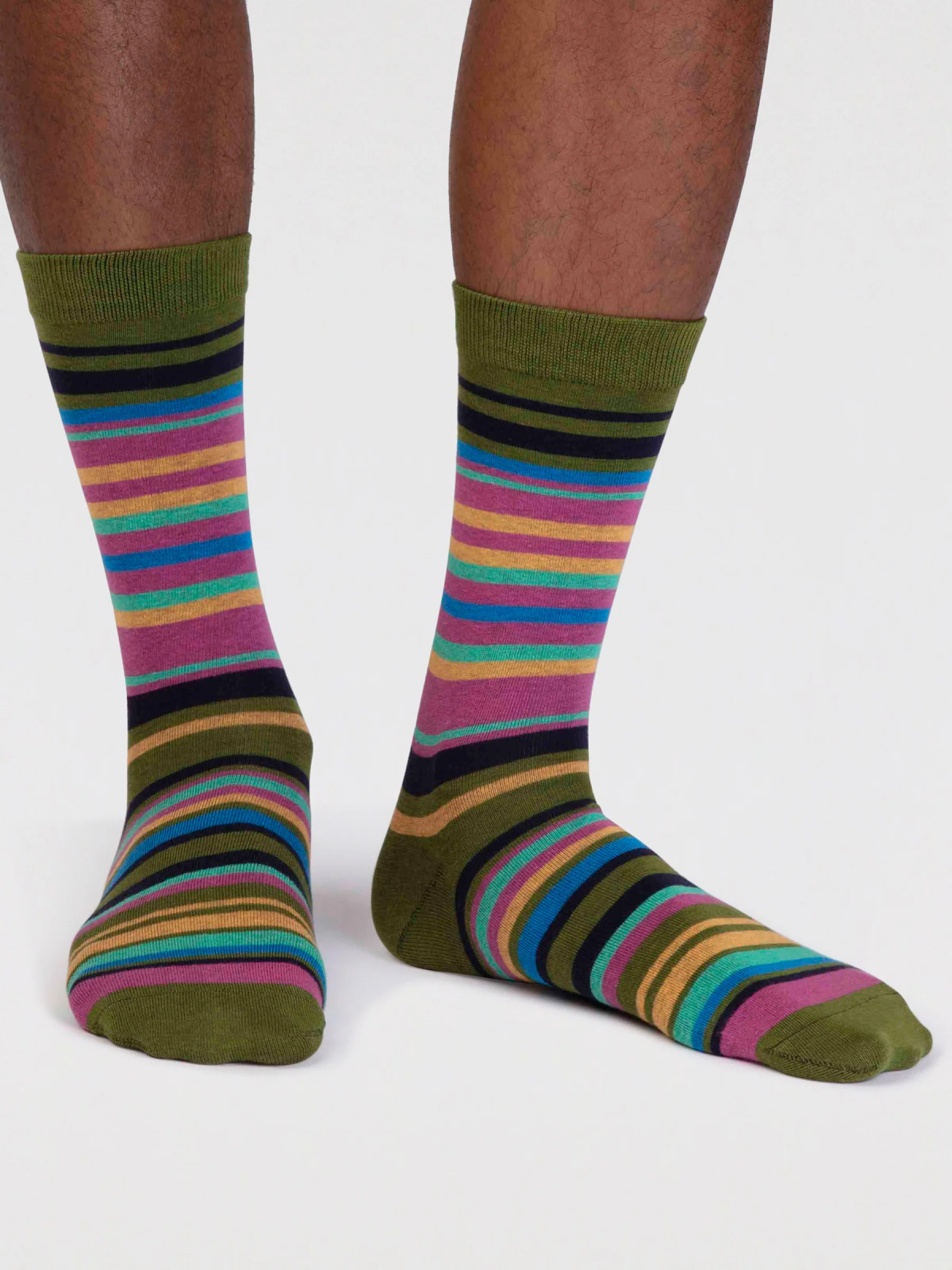 Norman Organic Cotton Gardening Sock Box - Multi - Flockneti