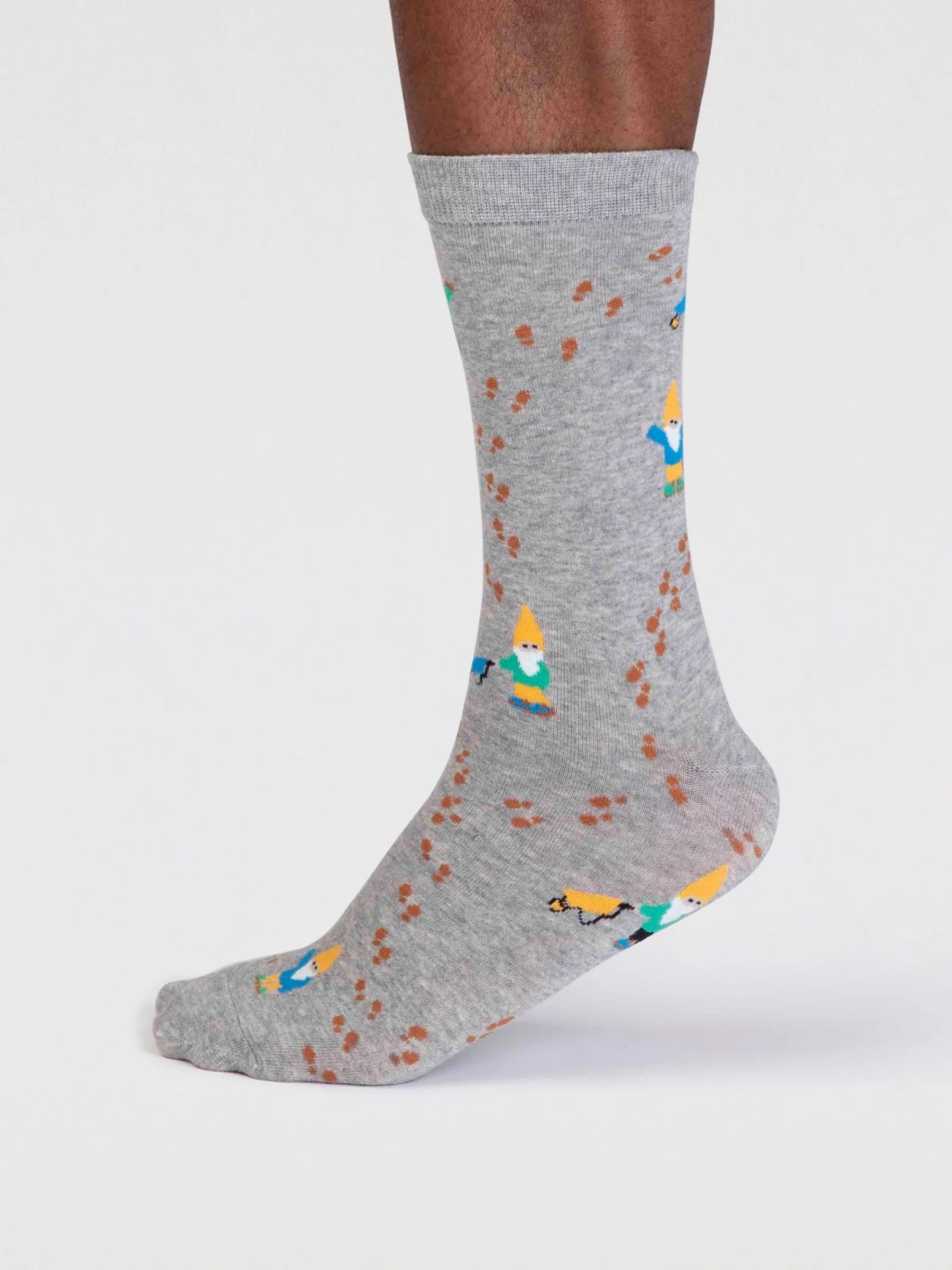 Norman Organic Cotton Gardening Sock Box - Multi - Flockneti