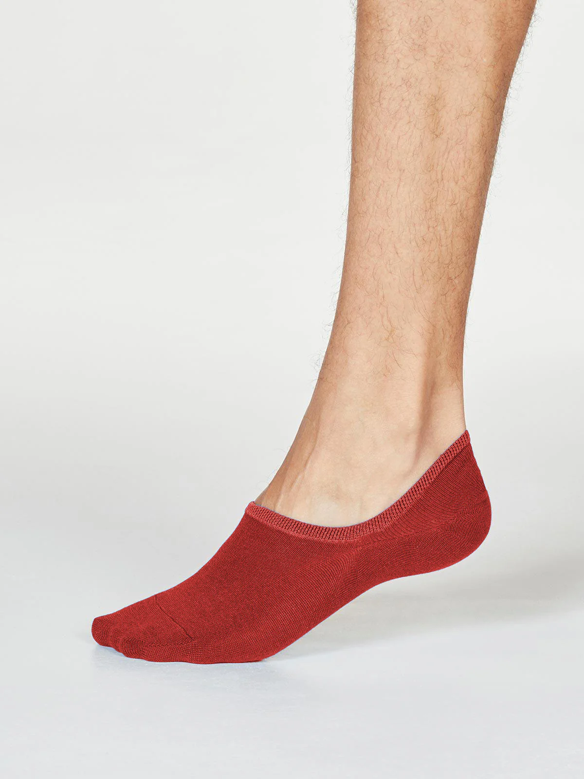 No Show Socks - Hibiscus Red - Flockneti