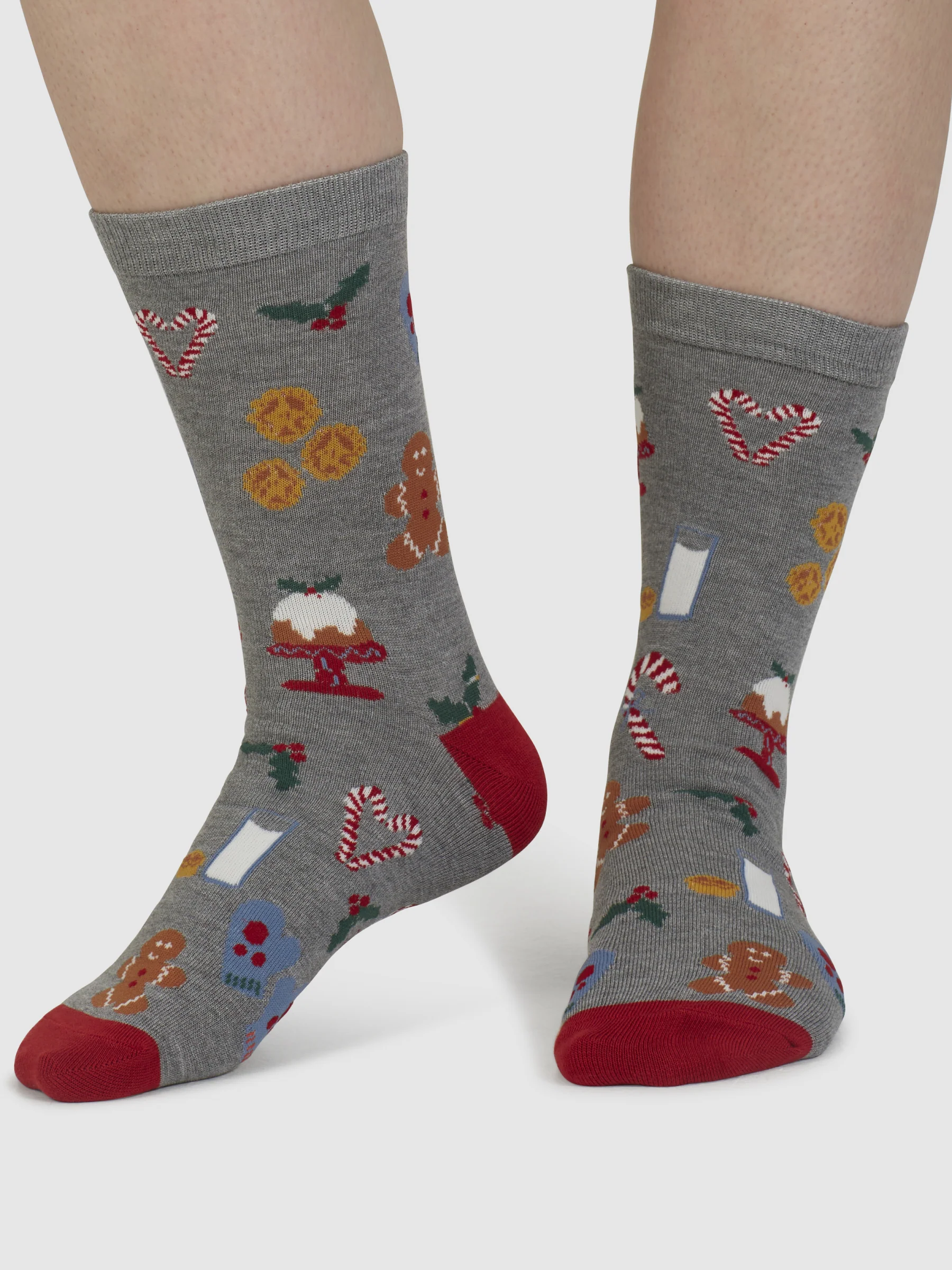 Sweet Christmas Bamboo Socks In A Bag - Multi - Flockneti