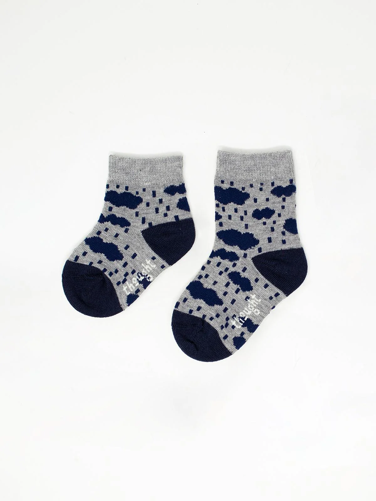 ZORO CLOUD BABY SOCKS - GREY - Flockneti