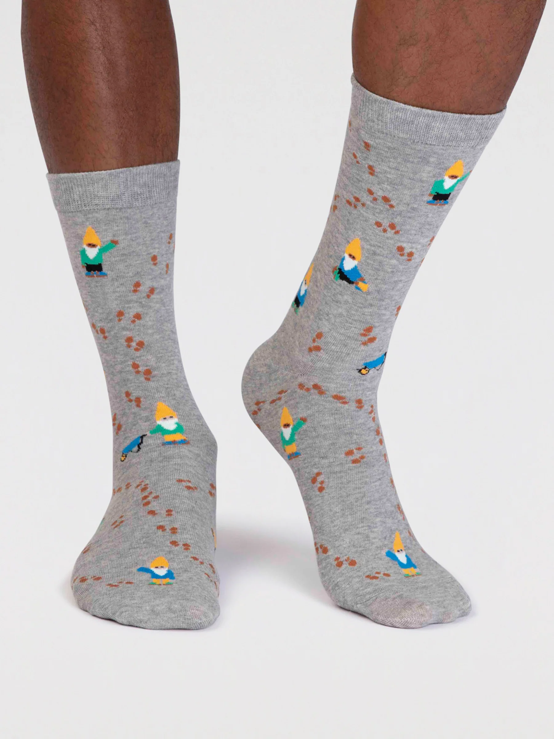 Norman Organic Cotton Gardening Sock Box - Multi - Flockneti