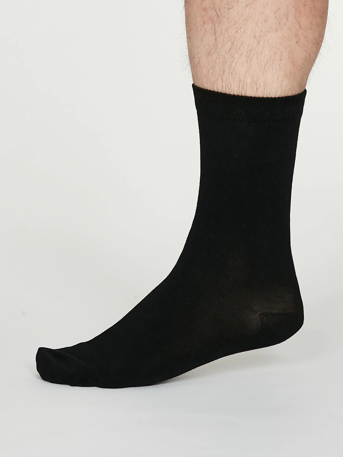Jimmy Bamboo Organic Cotton Blend Plain Socks - Flockneti
