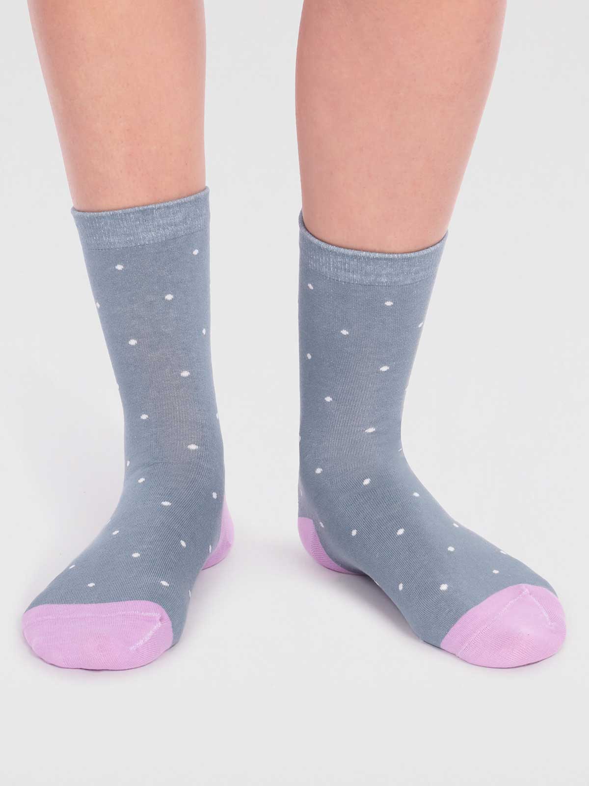 Fiona Organic Cotton Afternoon Tea Sock Box - Multi - Flockneti