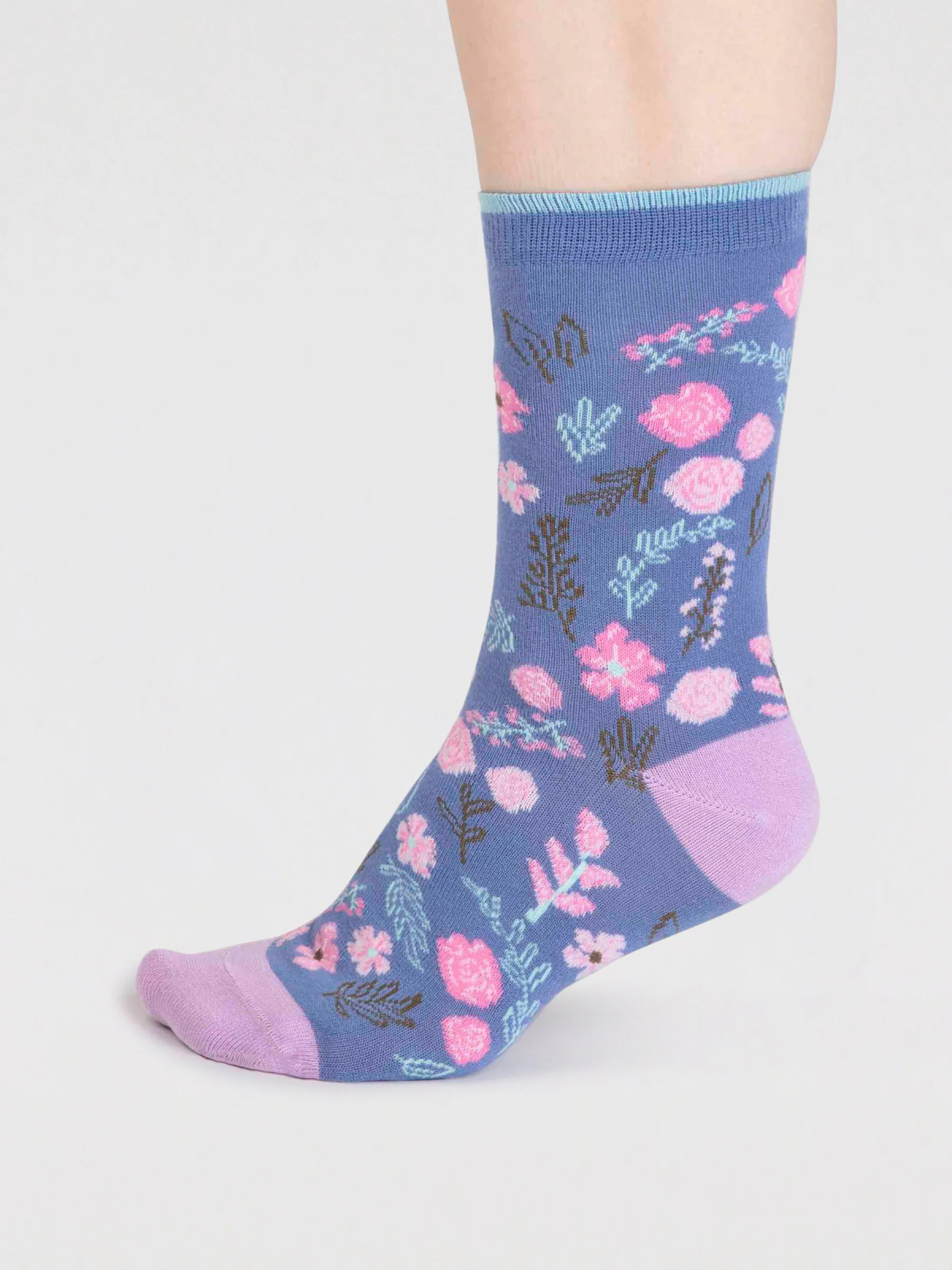 Kyrie Women's Bamboo Cats 3 Pack Socks - Multi - Flockneti