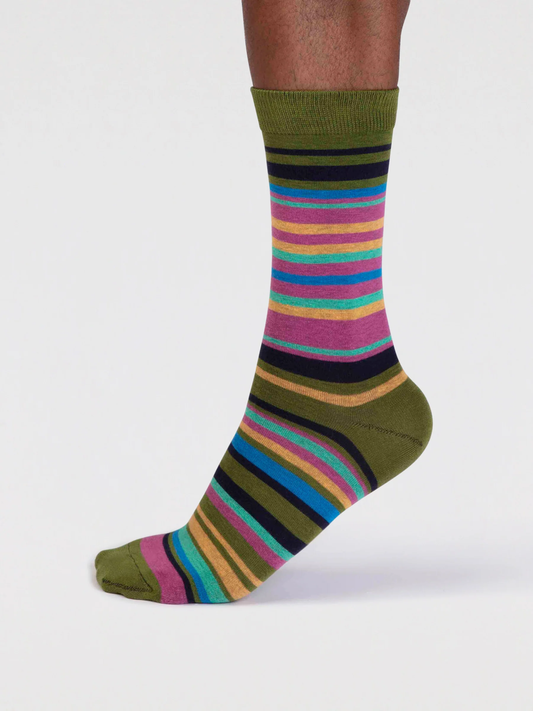 Norman Organic Cotton Gardening Sock Box - Multi - Flockneti