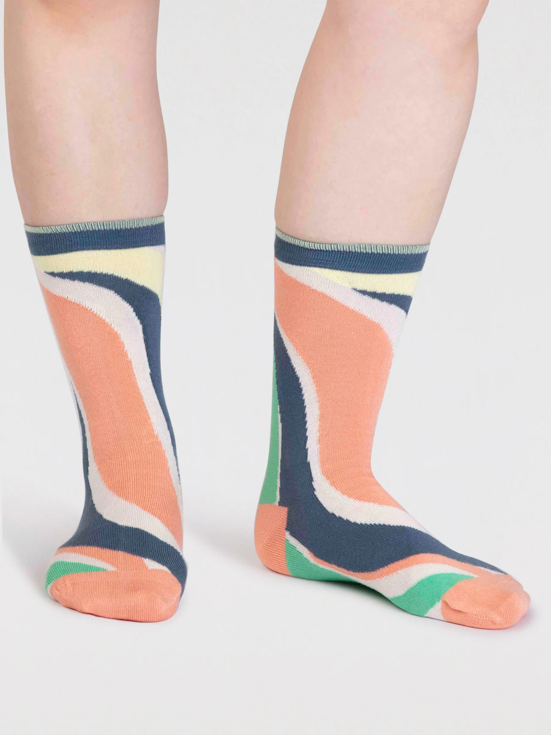 Alba Bamboo Abstract Pack Of Socks - Multi - Flockneti