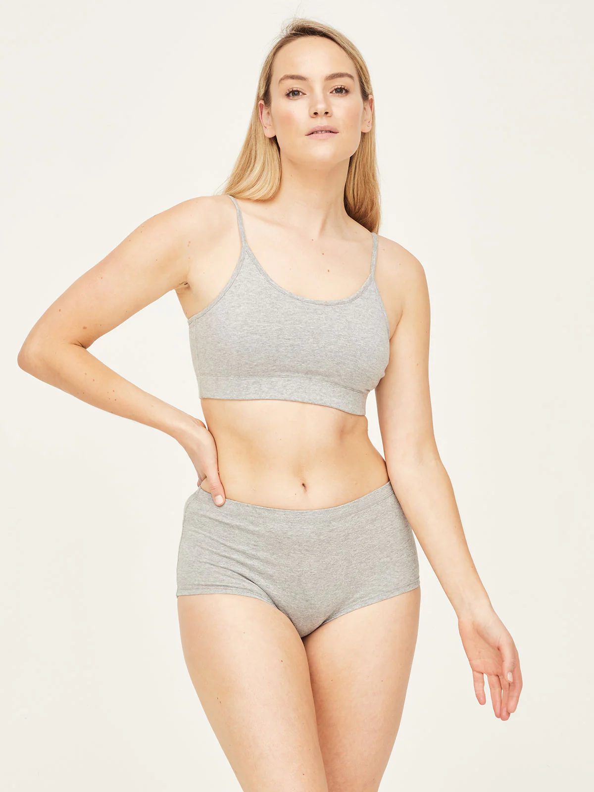 Organic Cotton Jersey Bralette - Flockneti