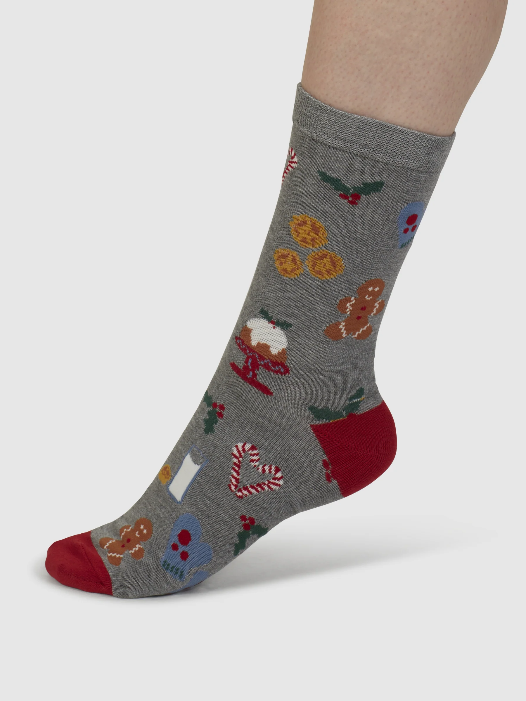 Sweet Christmas Bamboo Socks In A Bag - Multi - Flockneti